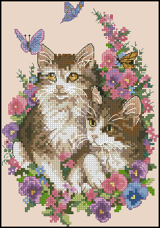 Dimensions06885_Kittens_and_Butterflies